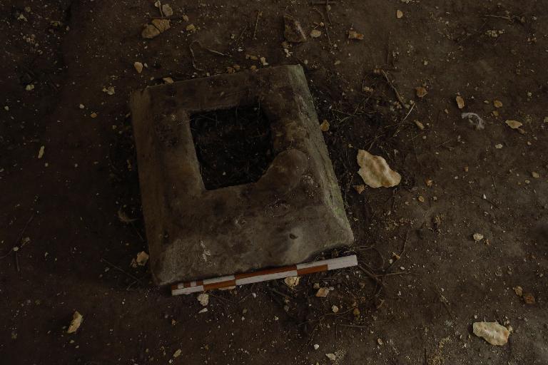 Corps de garde crénelé, batterie de Penfret (Archipel des Glénan)