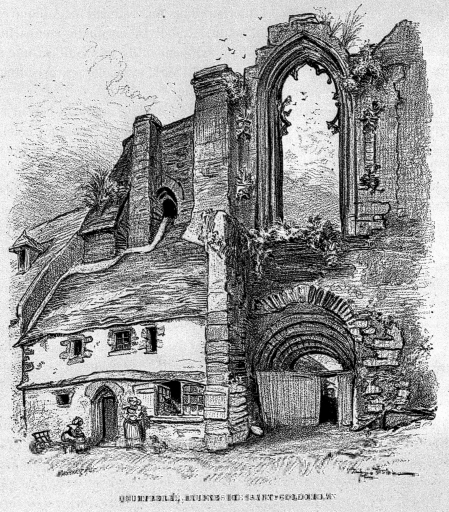 Église Saint-Colomban, rue Brémond d'Ars (Quimperlé)