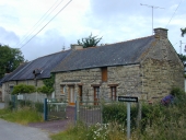 Alignement de trois maisons, la Métairie de Beaulieu (Plélan-le-Grand)