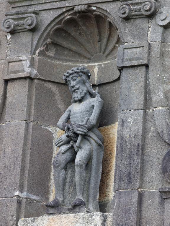 Statue : Christ aux outrages, Eglise Saint-Pierre (Irvillac)