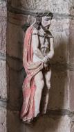 Statue : Christ aux outrages, Eglise Notre-Dame de la Tronchaye (Rochefort-en-Terre)