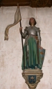 Statue sur culot : Sainte Jeanne d'Arc