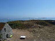 Batterie Est, fort de l'île Cigogne (Archipel des Glénan)