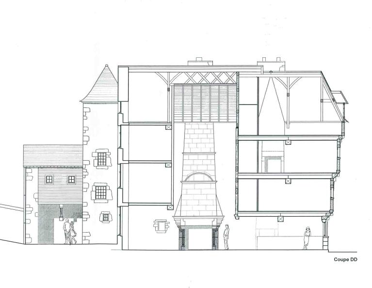 Maison de marchand dite maison Saint-Pierre, 14 rue La Chalotais (Tréguier)