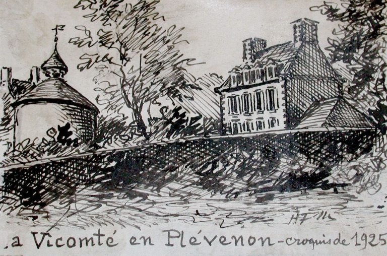 Manoir de la Vicomté de Trécelin, le Petit-Trécelin (Plévenon)