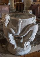 Fonts Baptismaux, église paroissiale Saint-Pierre (Corseul)