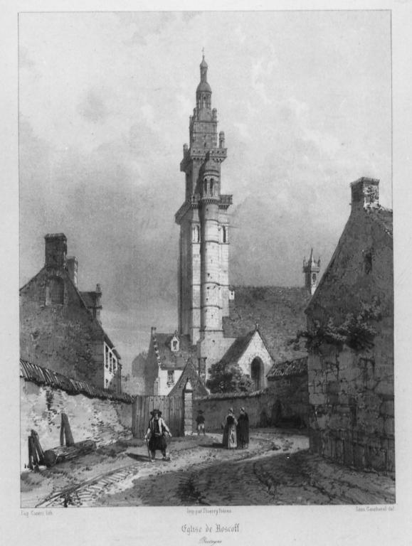 Église paroissiale Notre-Dame-de-Croas-Batz, rue Albert de Mun (Roscoff)