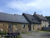 Alignement de maisons, le Champ-Diot (Moutiers)