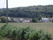 Alignement de maisons, les Echanges (Breteil)