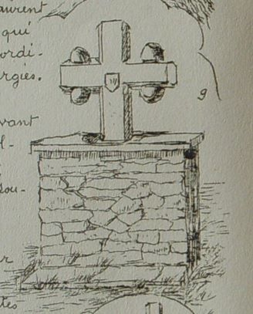Croix de chemin, dite Croix du Pont-Ivy, 9 rue Anne de Bretagne (Saint-Martin-sur-Oust)