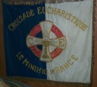 Bannière de procession : Croisade eucharistique