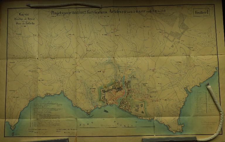 Fortification d'agglomération dite enceinte urbaine (Le Palais)