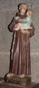 Statue : Saint Antoine et l'Enfant