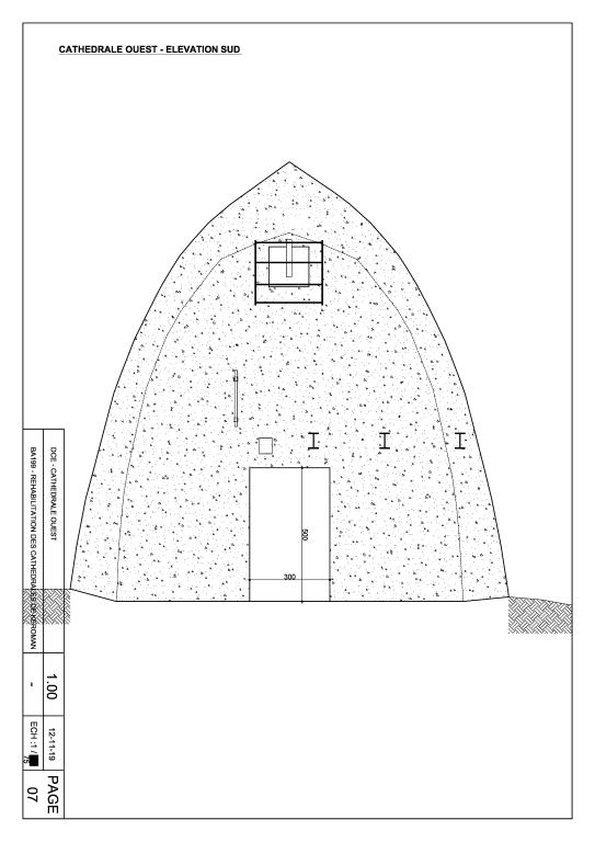 Dom-bunker Ouest dit "T6" avec encuvement pour canon antiaérien puis usine de construction navale, aire de réparation navale, port de pêche de Keroman (Lorient)