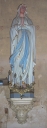 Statue sur socle : Vierge, dite Notre-Dame de Lourdes
