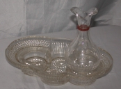 Paire de Burettes et leur plateau