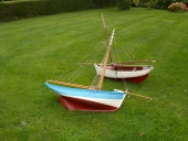 Maquettes de bateaux de travail