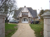 Ancien dispensaire, actuellement centre de la solidarité départementale, rue Ernest Rouxel (Ploubalay fusionnée en Beaussais-sur-Mer en 2017)