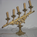 Paire 5 de chandeliers d'église