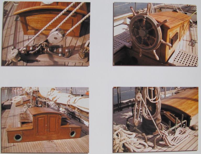 Bateau de plaisance, type goélette, dit Escapade