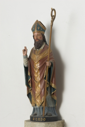 Statue (petite nature) de Saint Cado n°1