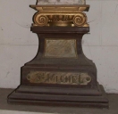 Ensemble du 1er maître-autel : autel, tabernacle, gradin d'autel, retable