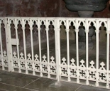 Clôture des fonts baptismaux