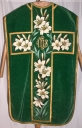 Ornement vert 4 : chasuble