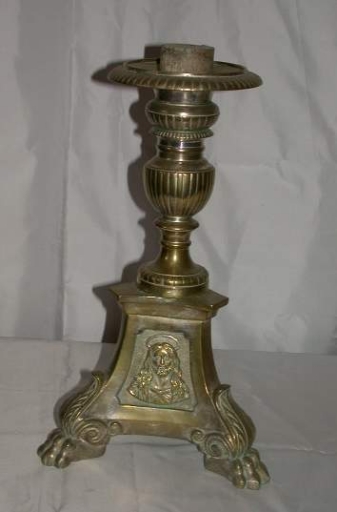 Série de 6 chandeliers d'autel