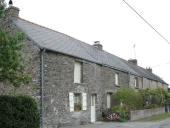 Alignement de maisons 2, la Grée Saint-Jean (Sainte-Marie)