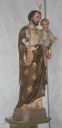 Statue : saint Joseph et l'Enfant