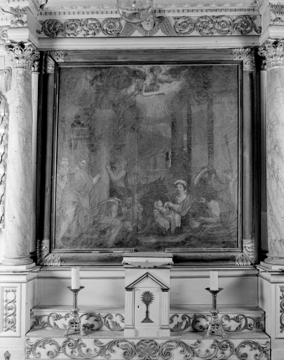 Tableau : Adoration des bergers