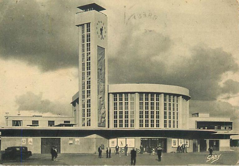 Gare de chemin de fer, 8 place du 19ème Régiment d'Infanterie (Brest)
