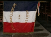 Drapeau : des anciens combattants