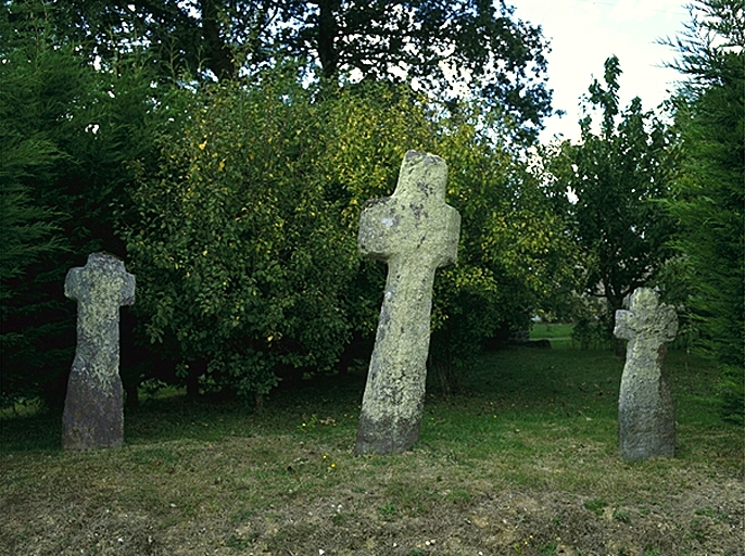 Croix de chemin dites les "Trois Croix" (Maure-de-Bretagne fusionnée en Val d'Anast en 2017)