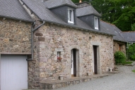 Moulin à farine du Traou, actuellement maison (Pléhédel)