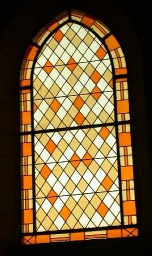 Ensemble des 12 verrières décoratives des baies 1 à 10, 12, 14