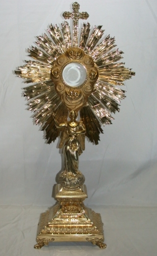 Ostensoir et boîte d'ostensoir