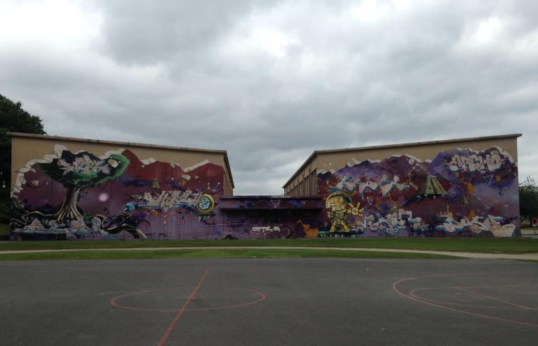 Gymnases de Kerichen, rue de Kerichen (Brest)