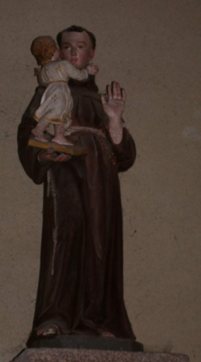 Statue : Saint Antoine de Padoue et l'Enfant
