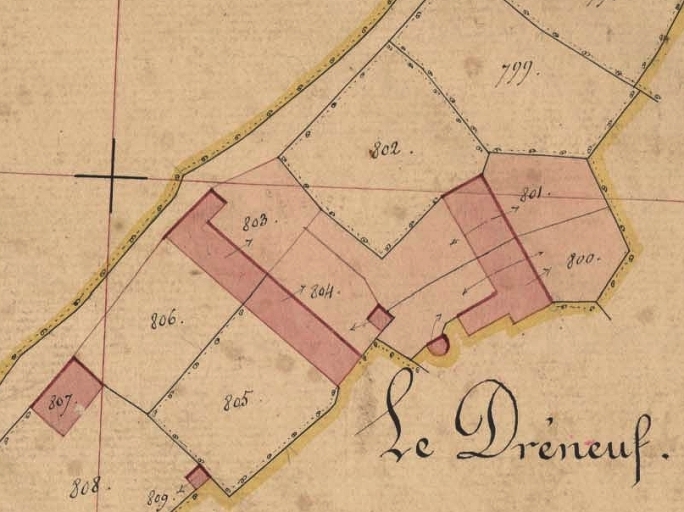 Ferme, le Dréneuf, Voie communale n° 26 (Erquy)