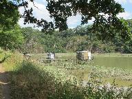 Les cabanes de carrelet en bord de Rance de la commune de Saint-Samson-sur-Rance