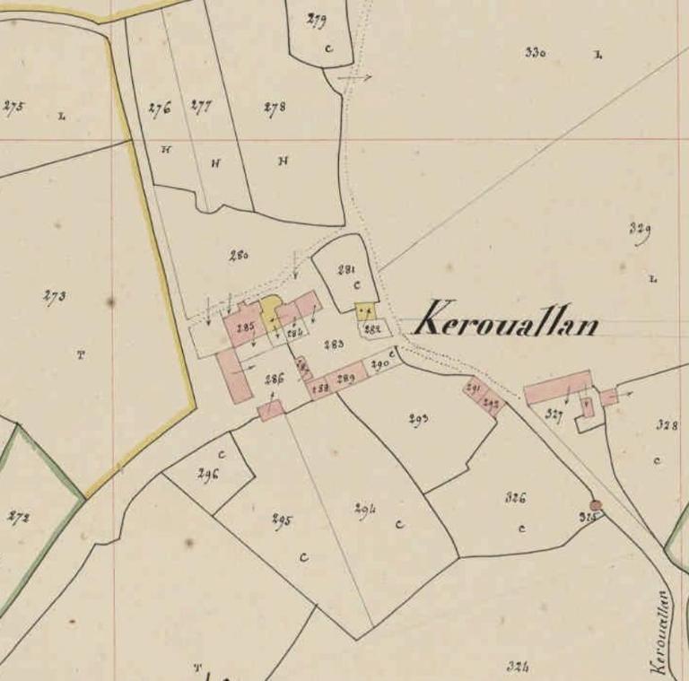 Manoir, Kerouallan (Lignol)