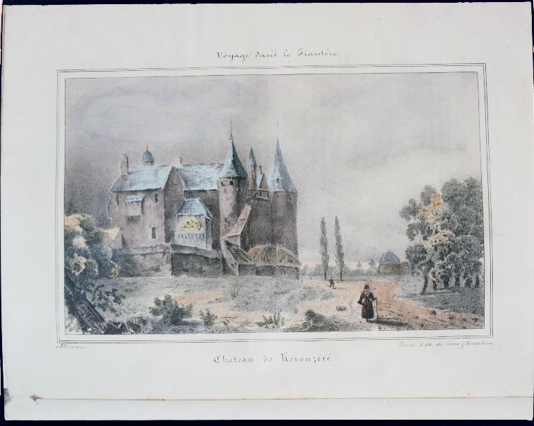 Château fort dit château de Kerouzéré (Sibiril)