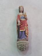 Statue : sainte Catherine d'Alexandrie, église paroissiale Saint-Budoc (Plourin)