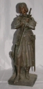 Statuette : Sainte Jeanne d'Arc