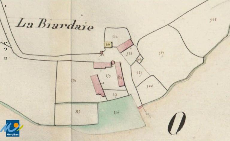 Manoir, la Billardais (Caro)