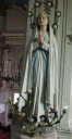 Statue sur culot : Vierge, dite Notre-Dame de Lourdes (Lanhélin fusionnée en Mesnil-Roc'h en 2019)