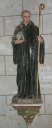 Statue sur socle : saint Méen