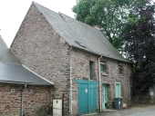Alignement de deux maisons, 1 rue des Tisserands (Talensac)
